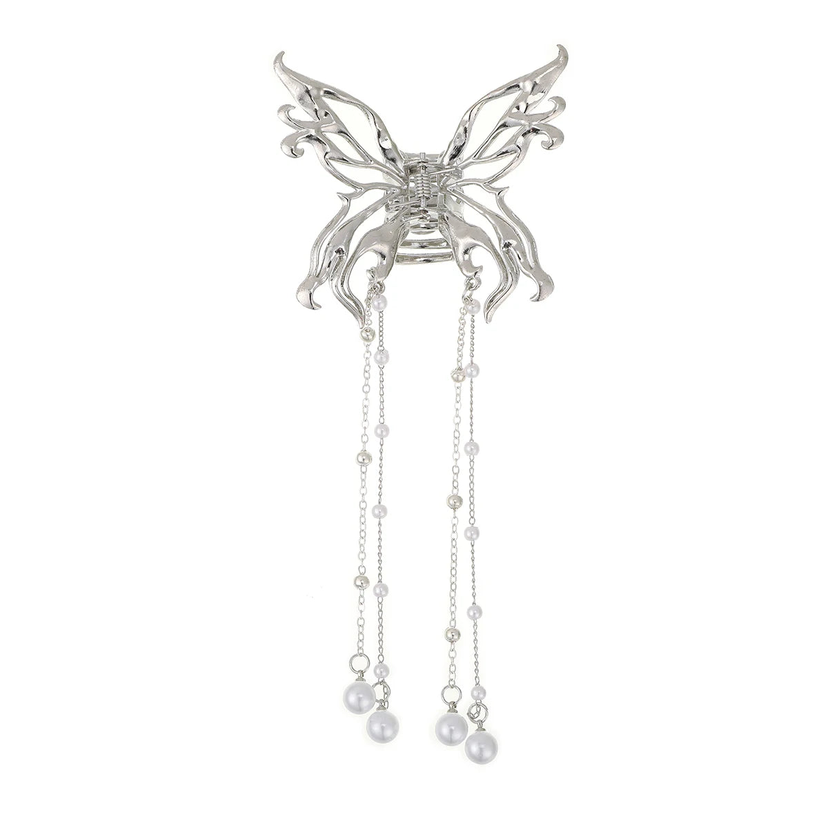Girls Hairpin Hair Accessories Korean Butterfly Pearl Hair Clip