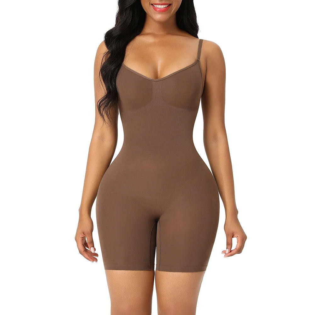 Women Bodysuit  Push Up Butt Lifter Thigh Slimmer Underwear Body Shapewear