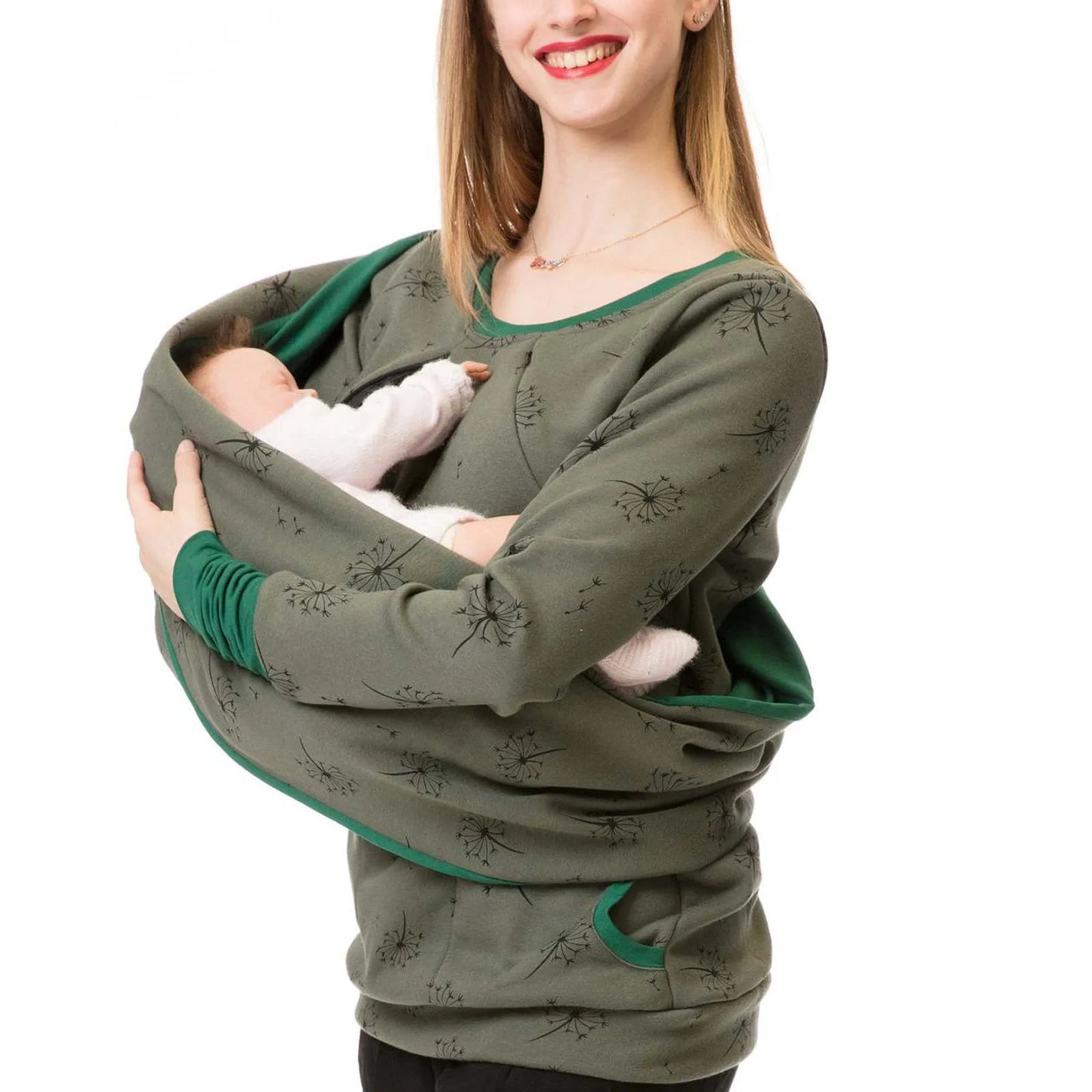 Maternity Nursing Hoodie Sweatshirt