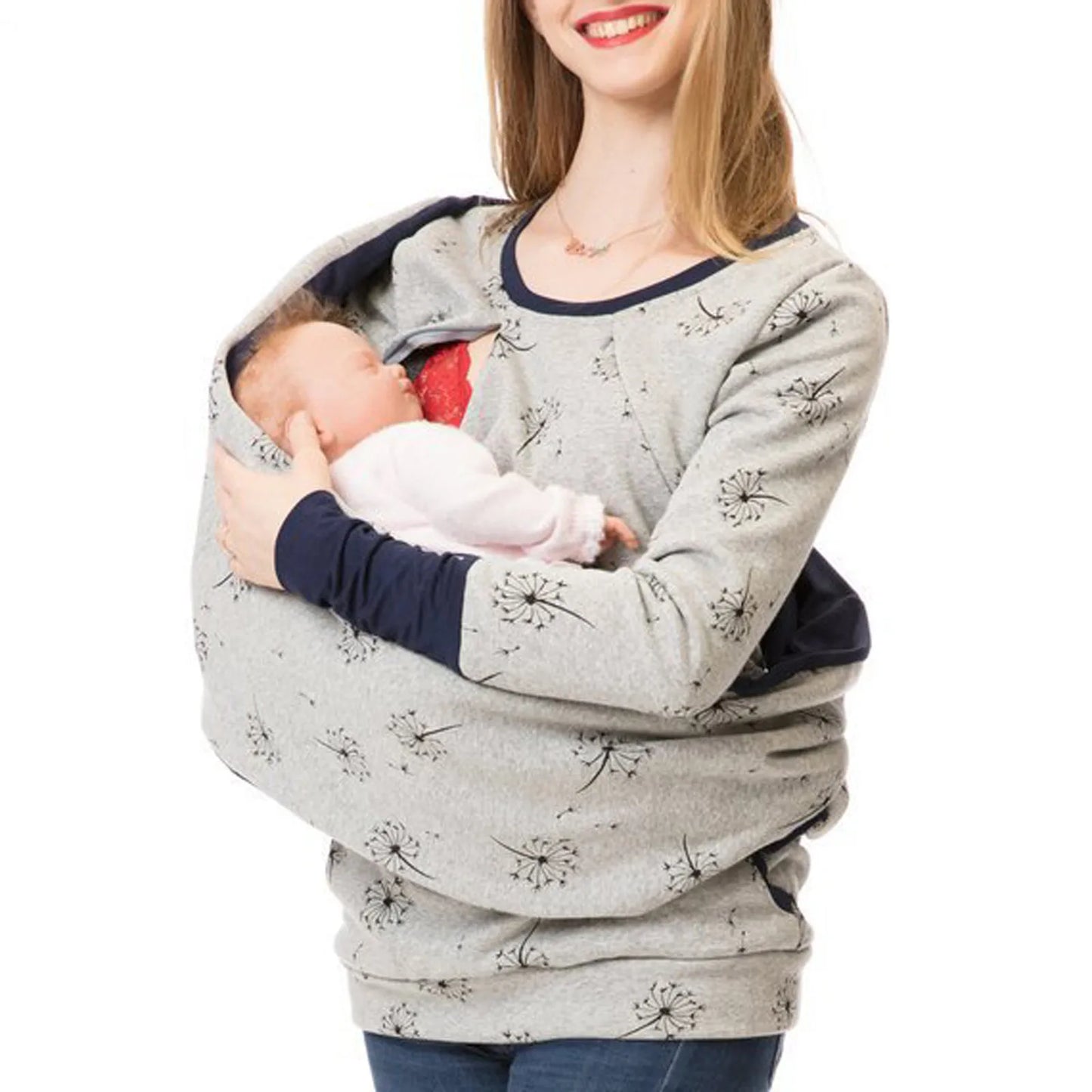 Maternity Nursing Hoodie Sweatshirt