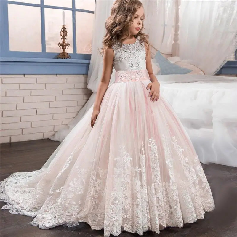 Elegant Kids Dresses For Girls Teenager Girl Bridesmaid