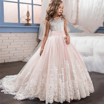 Elegant Kids Dresses For Girls Teenager Girl Bridesmaid
