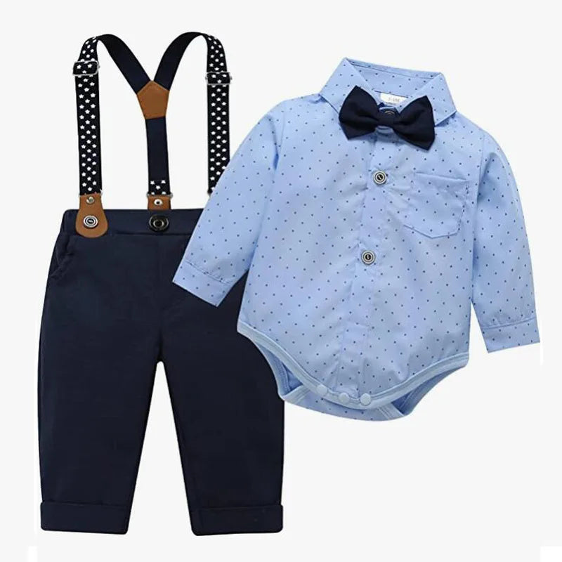 Boys Summer Clothes Set 3-6M Birthday Dress