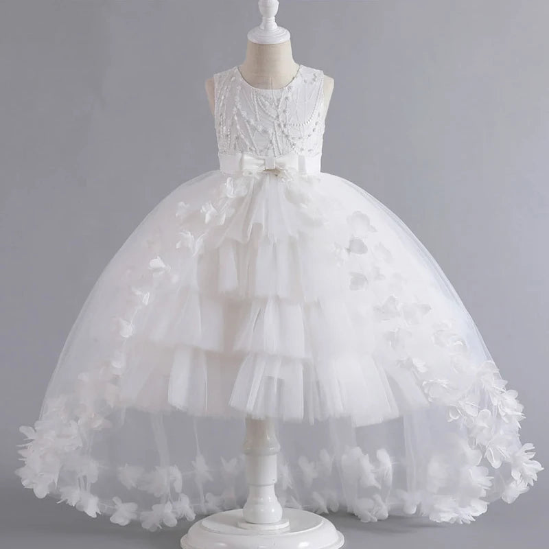 Teenagers Flowers Girls Dress Summer
