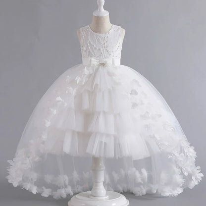 Teenagers Flowers Girls Dress Summer