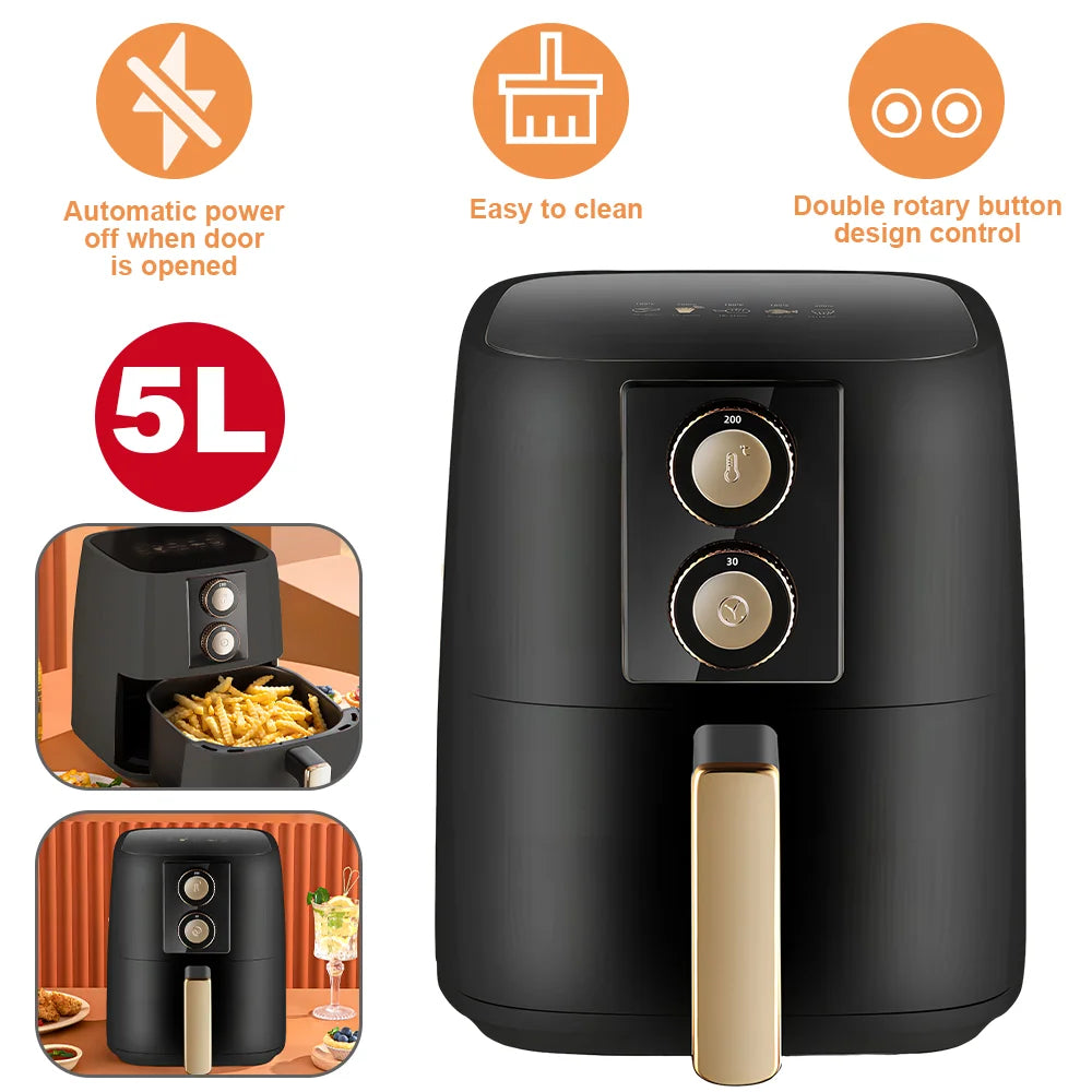 5L air fryer 1500W 220-240V