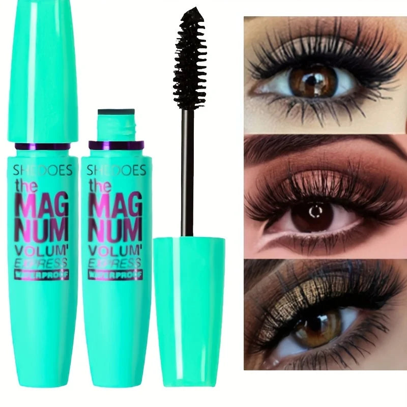 Black Mascara Thickening, Lengthening, Curling, Waterproof Liquid Fiber Mascara