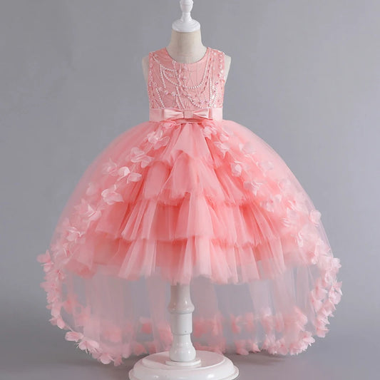 Teenagers Flowers Girls Dress Summer