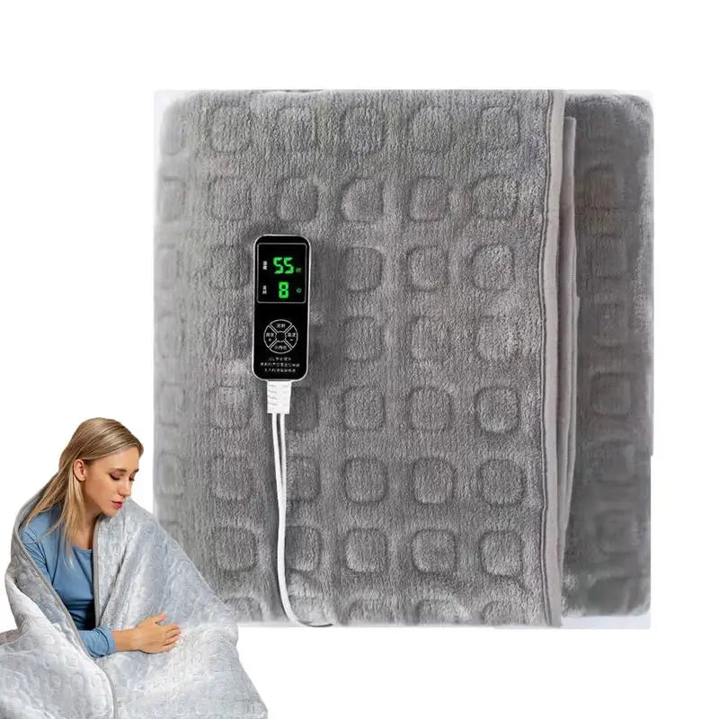 220V Electric Smart Heated Blanket Body Warmer