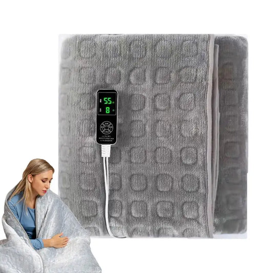 220V Electric Smart Heated Blanket Body Warmer