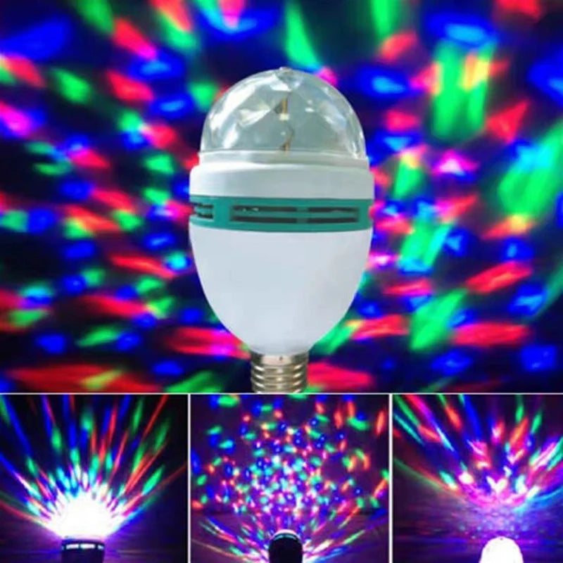 LED Colourful Auto Rotating Stage Disco Light