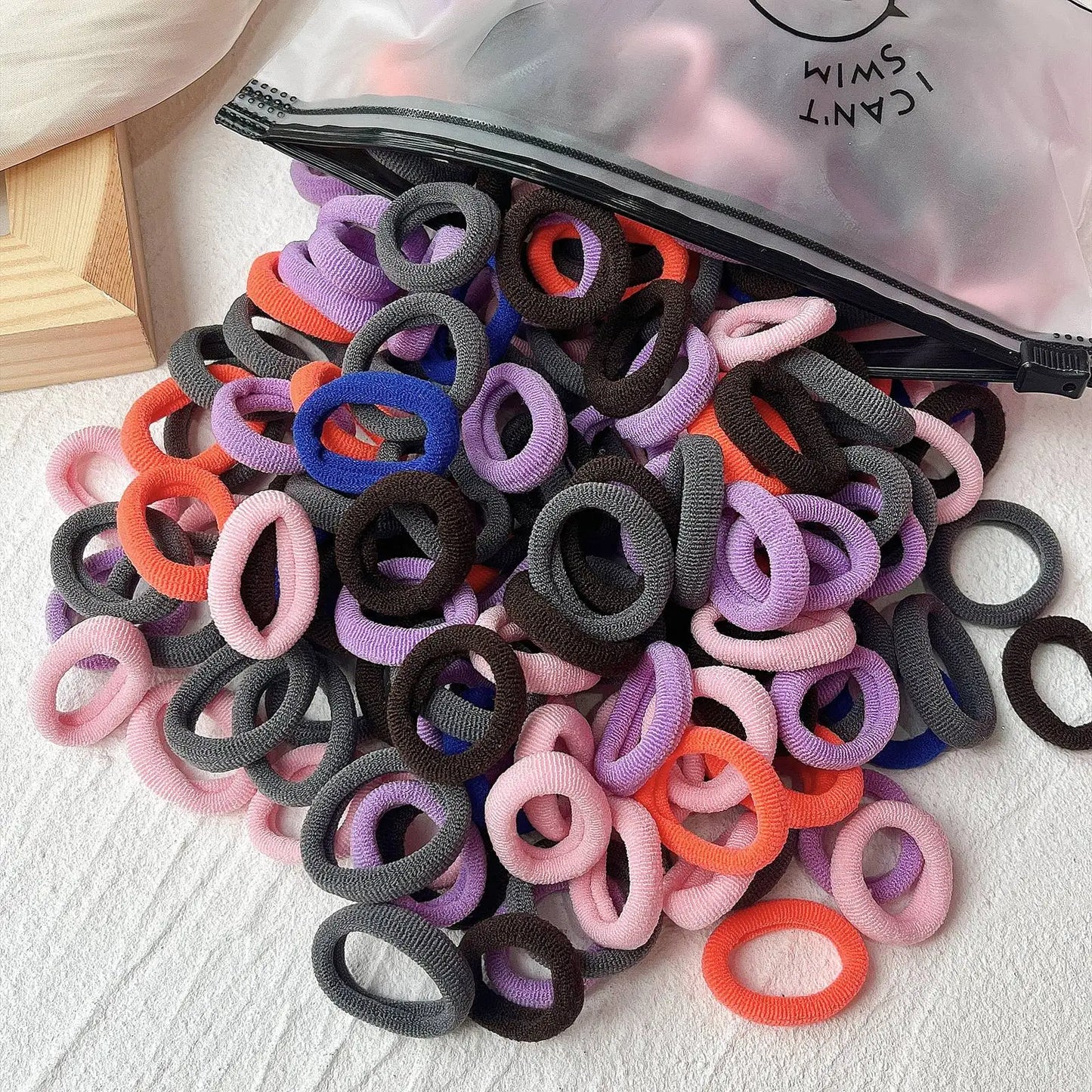 20/50pcs Kids Elastic Hair Bands Girls