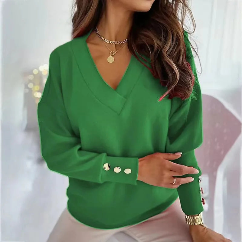 loose Women's Clothing Pullovers Jumpers