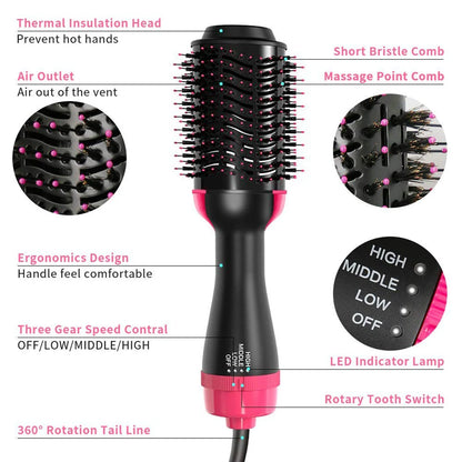 Hair Dryer Hot Air Brush Styler and Volumizer Hair