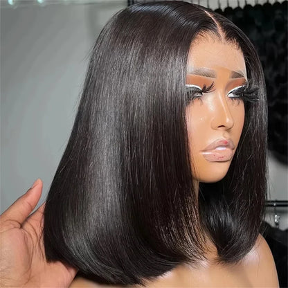 Short Bob13x4 Lace Frontal Human Hair Wigs