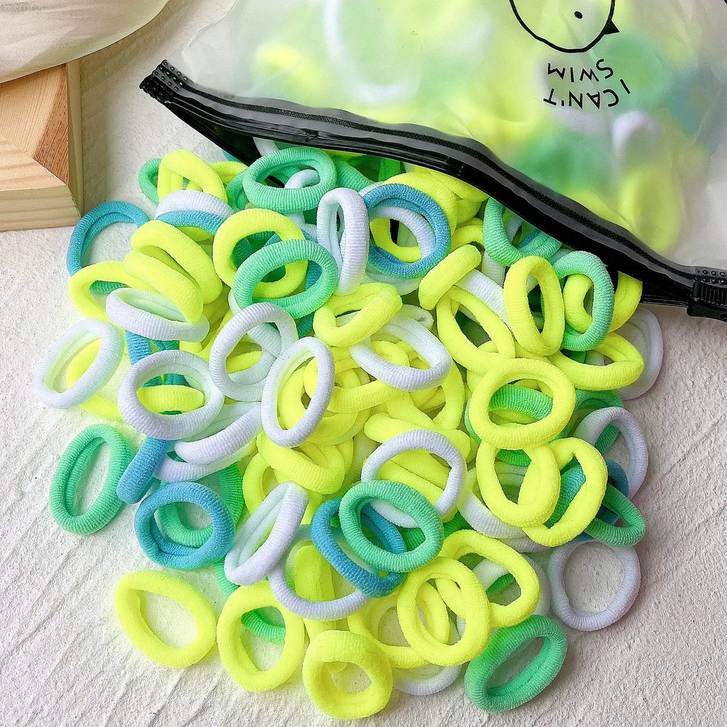 20/50pcs Kids Elastic Hair Bands Girls