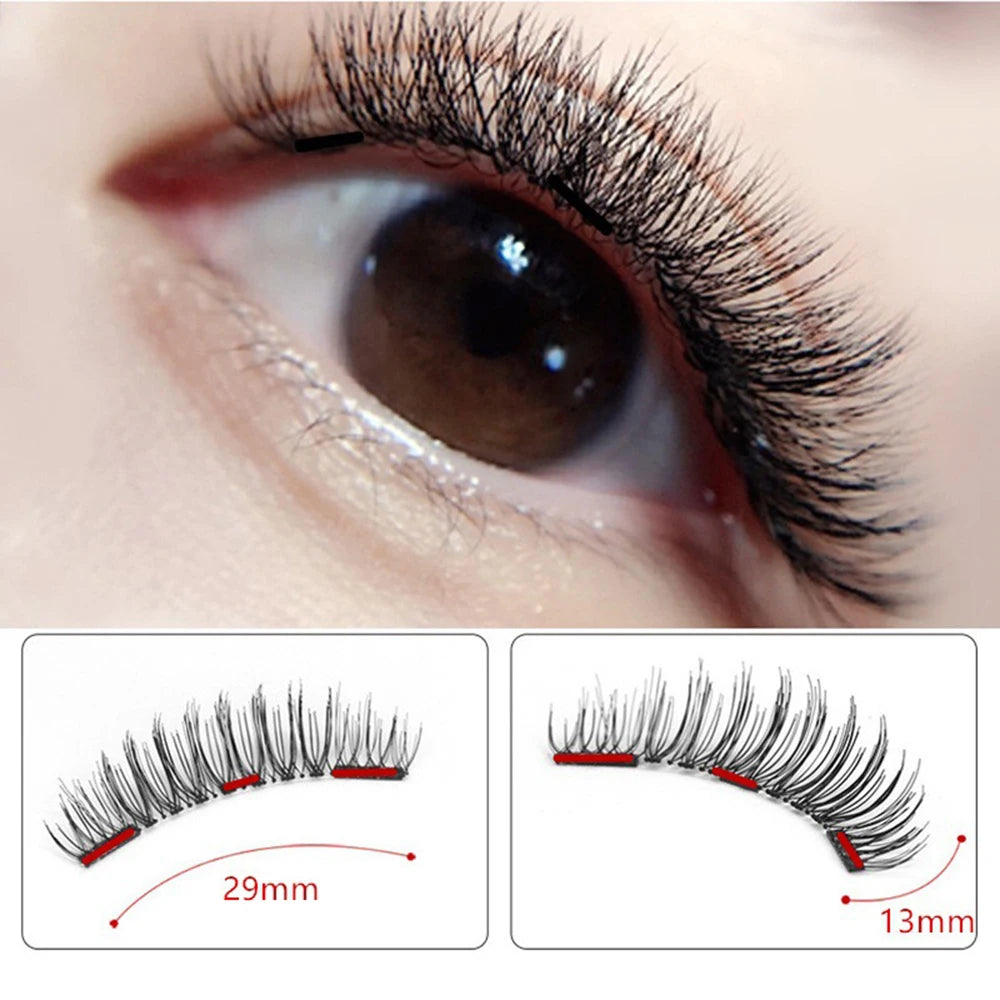 3D Magnetic Eyelashes Kit Reusable