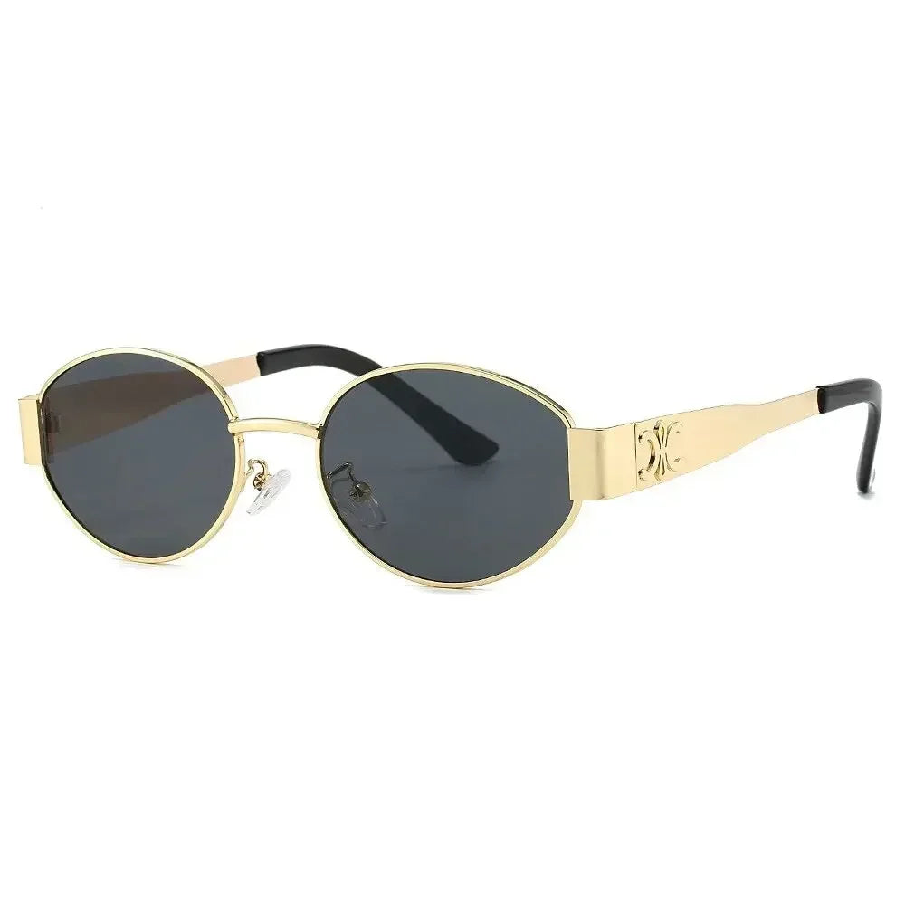 New Cross Border New Oval Sunglasses