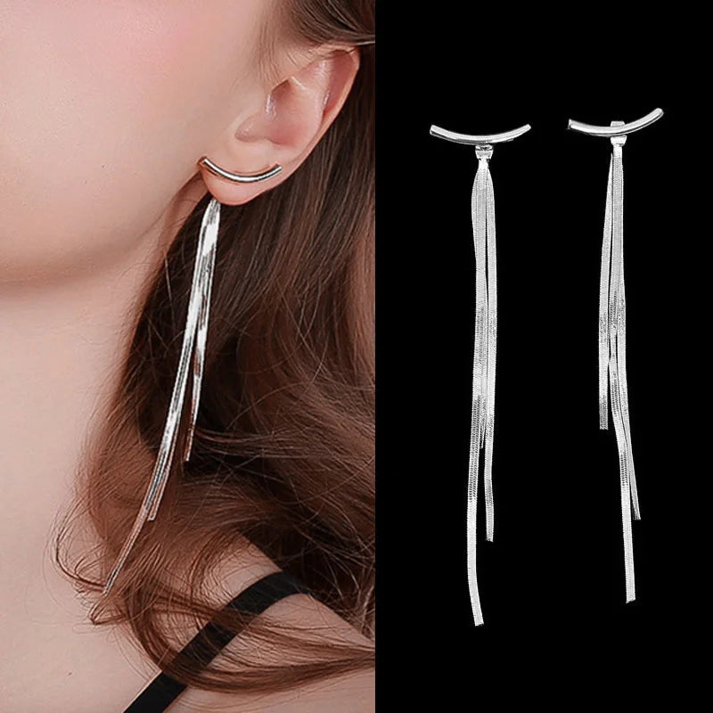 Long Tassel Earrings for Women