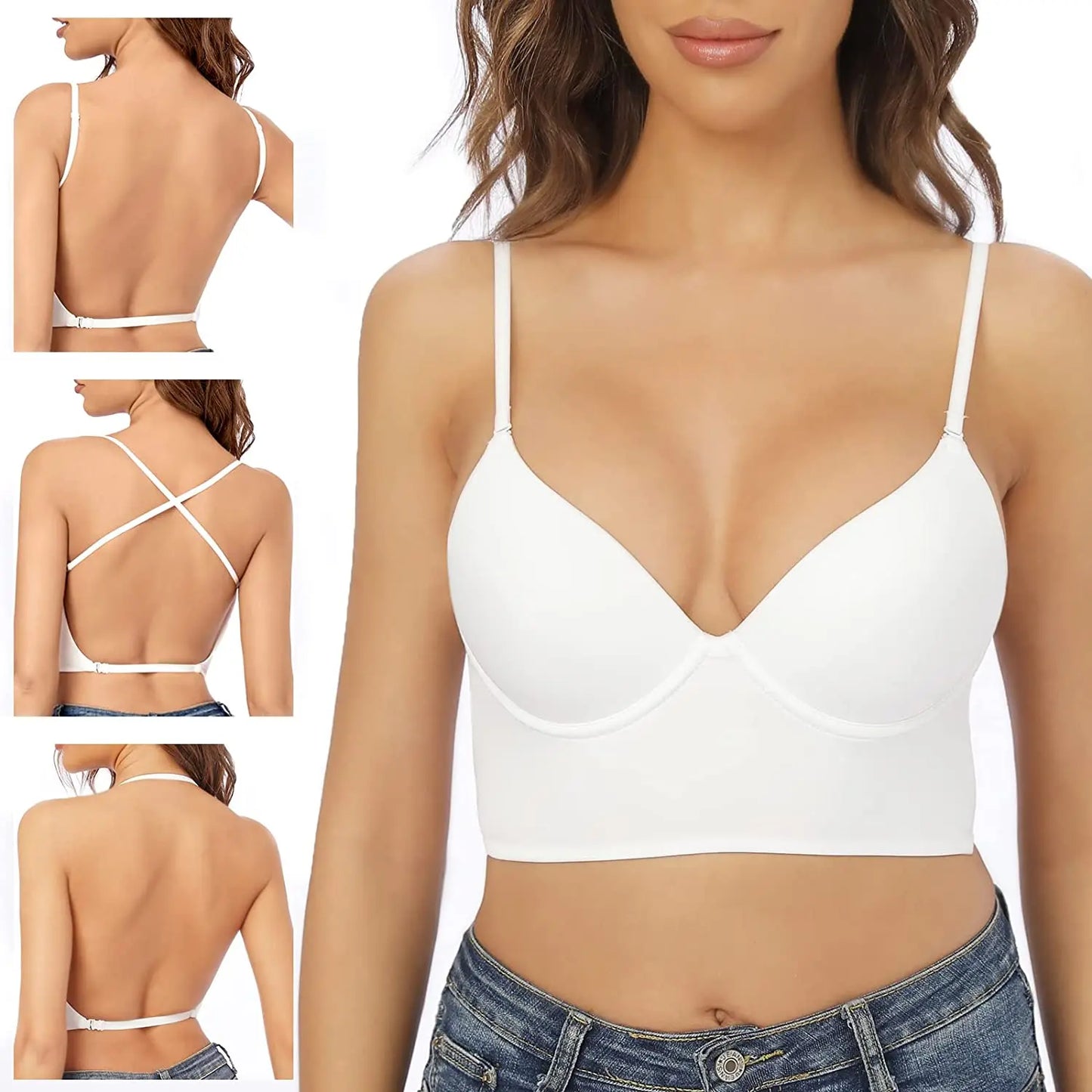 Backless Invisible Lift Up Bra