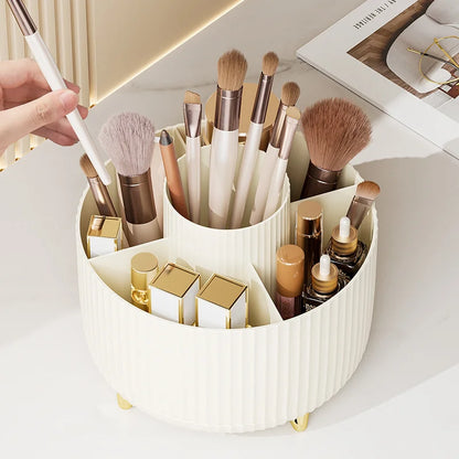 360° Rotating Makeup Brush Holder