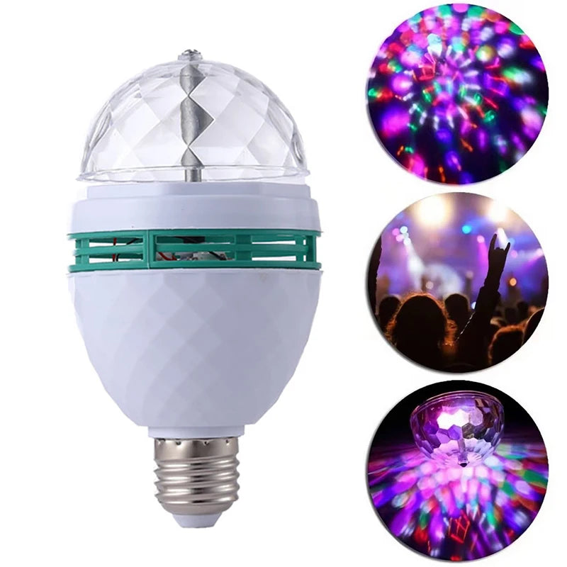 LED Colourful Auto Rotating Stage Disco Light