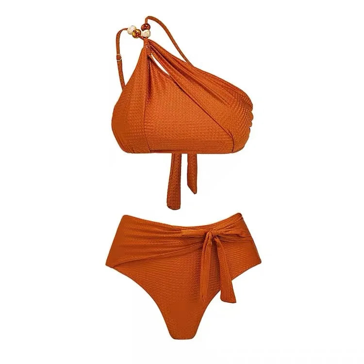 Beach Vacation Summer Swimsuit Skirt Split Swimsuit