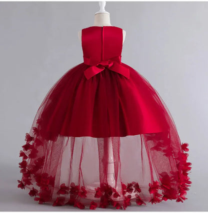 Teenagers Flowers Girls Dress Summer