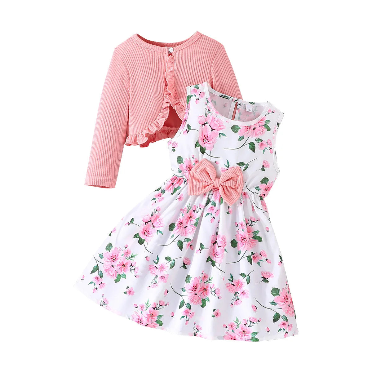 Spring Summer Toddler Girl Flower Baby Dresses