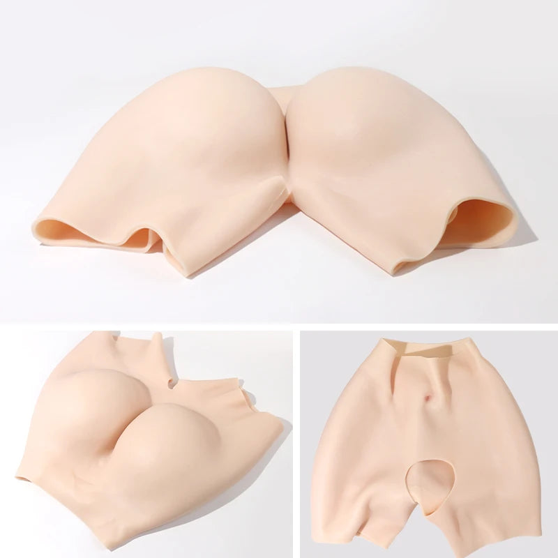 Silicone Women Realistic Sexy Butt Enhancement Padding Panties Shape-wear