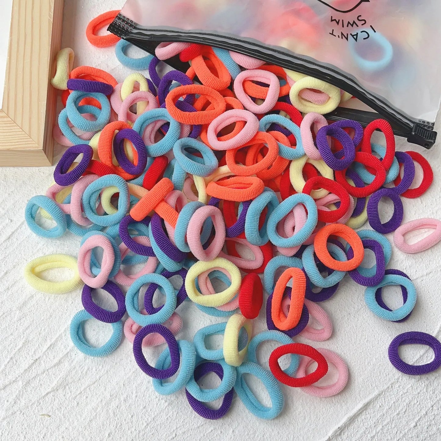 20/50pcs Kids Elastic Hair Bands Girls