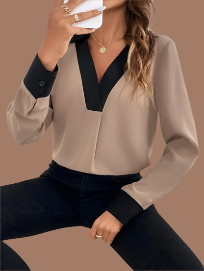 Elegant Office Lady Blouse Tops