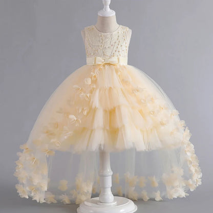 Teenagers Flowers Girls Dress Summer