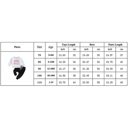 0-3Y Baby Boys Clothes Sets Long Sleeve