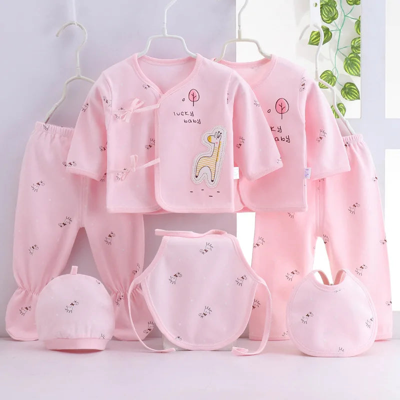 7Piece Spring Newborn Baby Clothes