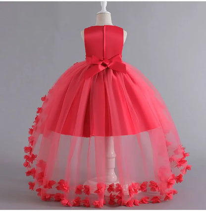 Teenagers Flowers Girls Dress Summer