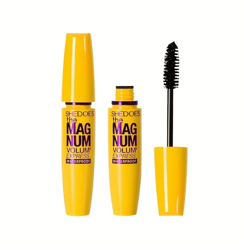 Black Mascara Thickening, Lengthening, Curling, Waterproof Liquid Fiber Mascara