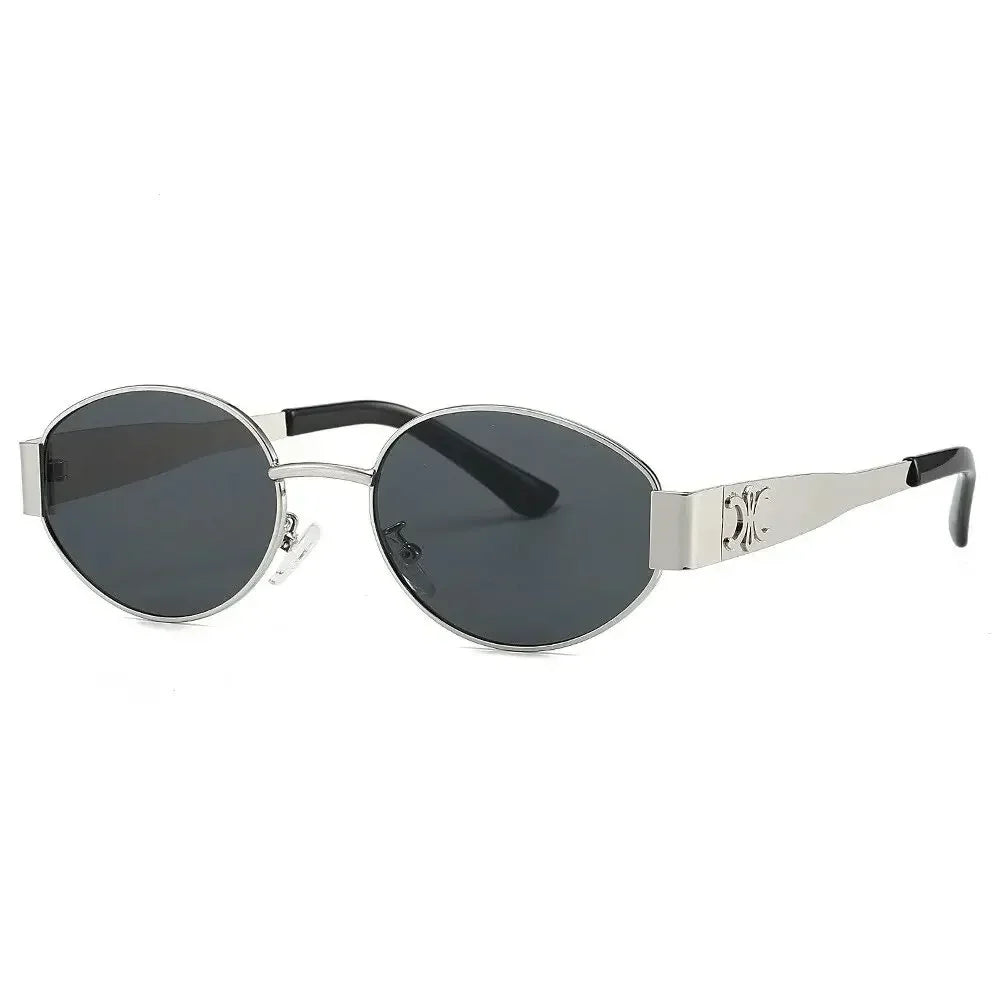 New Cross Border New Oval Sunglasses