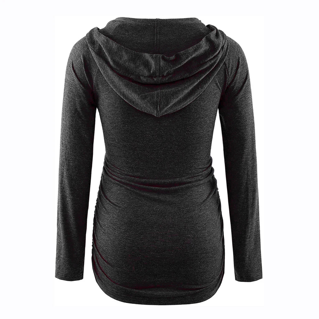 Women Maternity Hoodies Long Sleeve