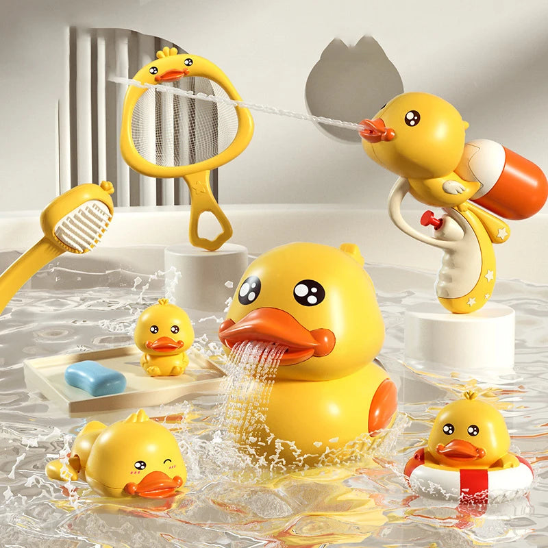 Bath Toys Baby Water Game Duck Model