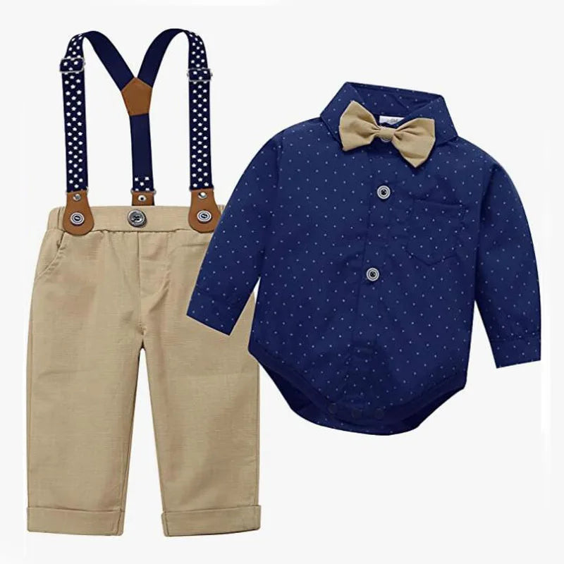 Boys Summer Clothes Set 3-6M Birthday Dress