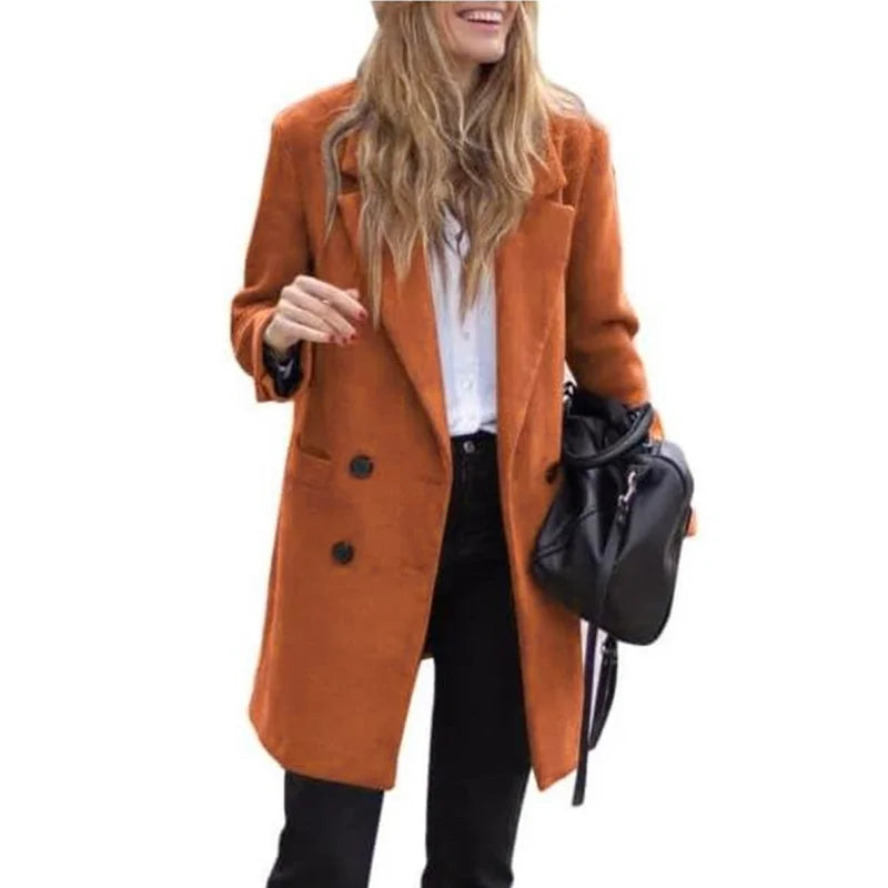 Wool Blends Winter Women's Jacket