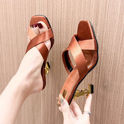 Women's New Luxury Brand Designer Sexy Pointed Toe 6cm High Heels