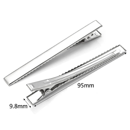 20-50PCS Hair Alligator Clips Metal for Hair Accessories DIY