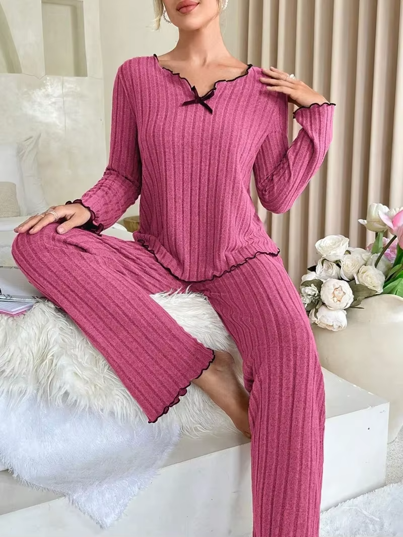 Women Autumn Winter Pajamas Set with full Sleeve